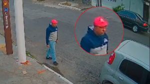 Autoridades pedem que, caso tenha alguma informação sobre o criminoso, ligue para o 181 e faça uma denúncia anônima