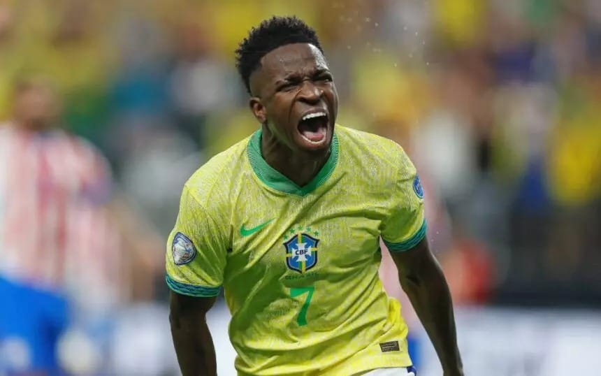 Melhor jogador do mundo, Vinicius Jr lidera seleção canarinho nas Eliminatórias
