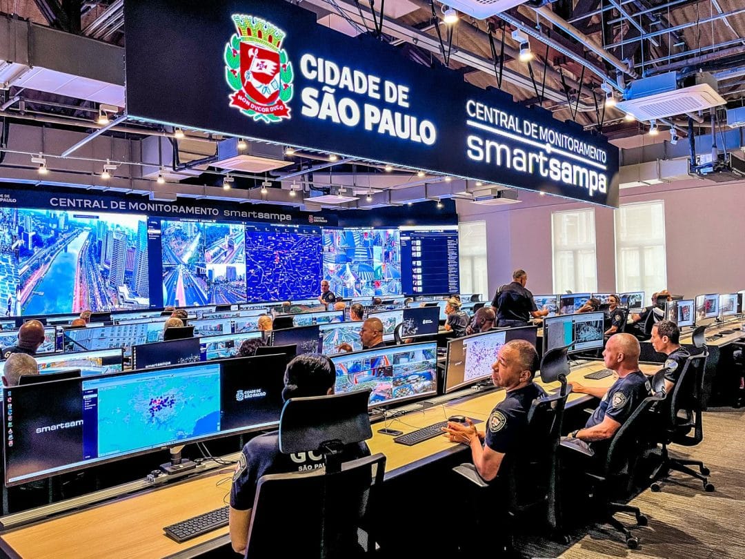 Smart Sampa é o maior programa de proteção por videomonitoramento da América Latina