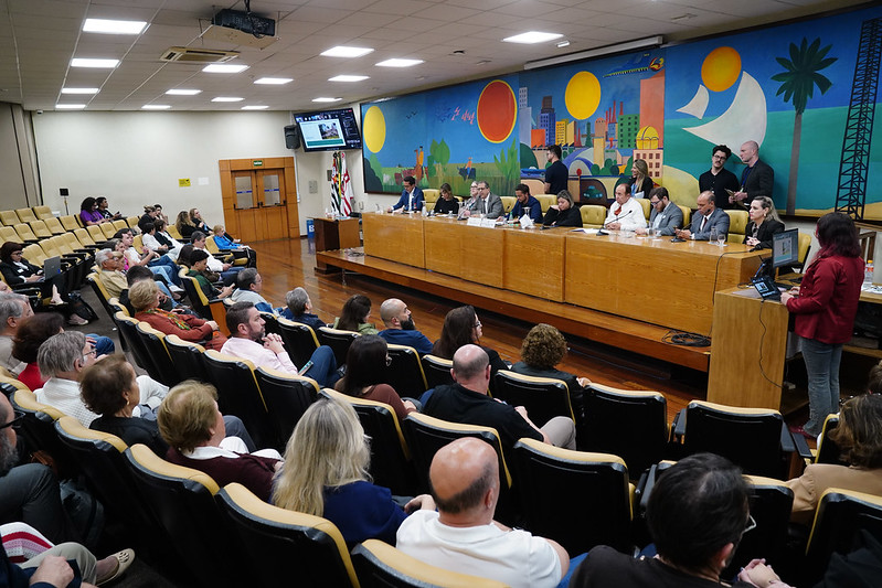 A matéria é do vereador Thammy Miranda (PSD), que presidiu o debate