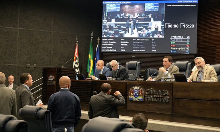 A sessão começa às 14h | Foto: Vera Jursys – CMG