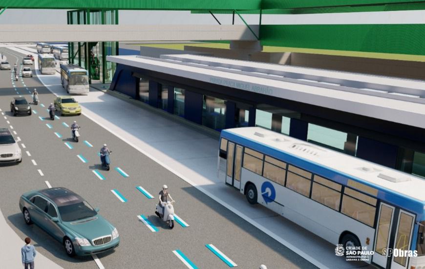 BRT Radial Leste São Paulo