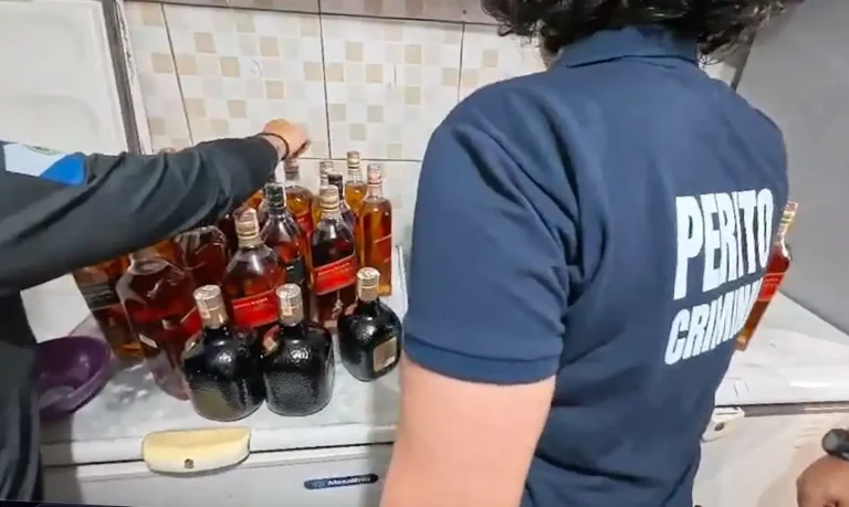 bebidas adulteradas com metanol