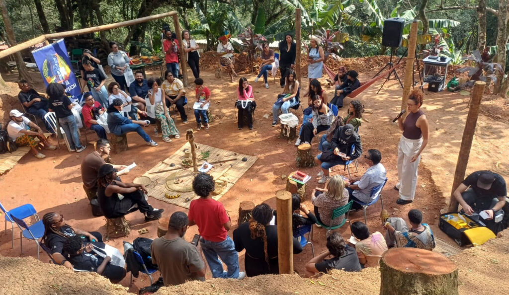 Horta sensorial Guarulhos TEA inclusão