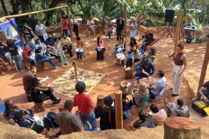 Horta sensorial Guarulhos TEA inclusão