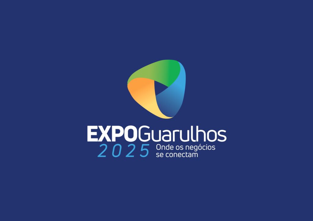 Arte oficial da Expo Guarulhos 2025 destacando informações sobre ingresso solidário