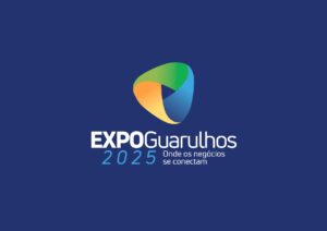 Arte oficial da Expo Guarulhos 2025 destacando informações sobre ingresso solidário
