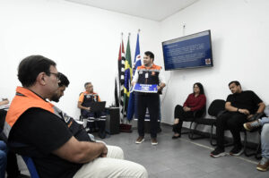 Subsecretário e autoridades participam do lançamento do Plano Preventivo de Proteção em Guarulhos.