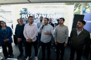 Obra de canalização do córrego Panambi entregue pela Prefeitura de Guarulhos em Cumbica