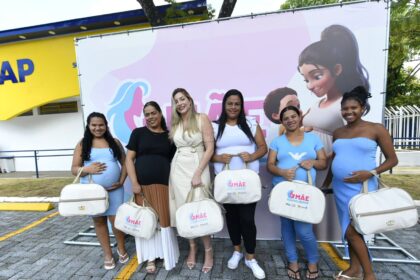 Kit Maternidade do programa Mãe Guarulhense lançado em Guarulhos