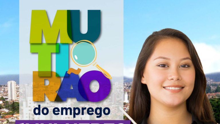 Mulheres participando de mutirão de emprego em Guarulhos