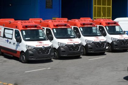 Novas ambulâncias do Samu entregues em Guarulhos