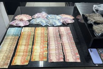 Materiais apreendidos na Bela Vista em São Paulo