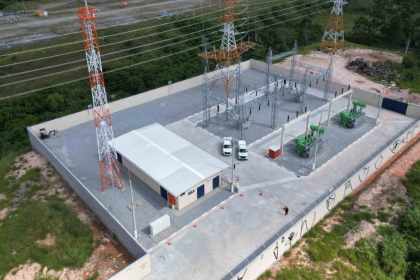 Subestação de energia do Complexo Guarulhos da EDP em funcionamento