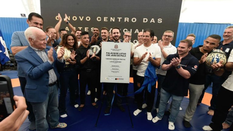 Palácio de Lutas inaugurado em Guarulhos com estrutura para esportes de combate