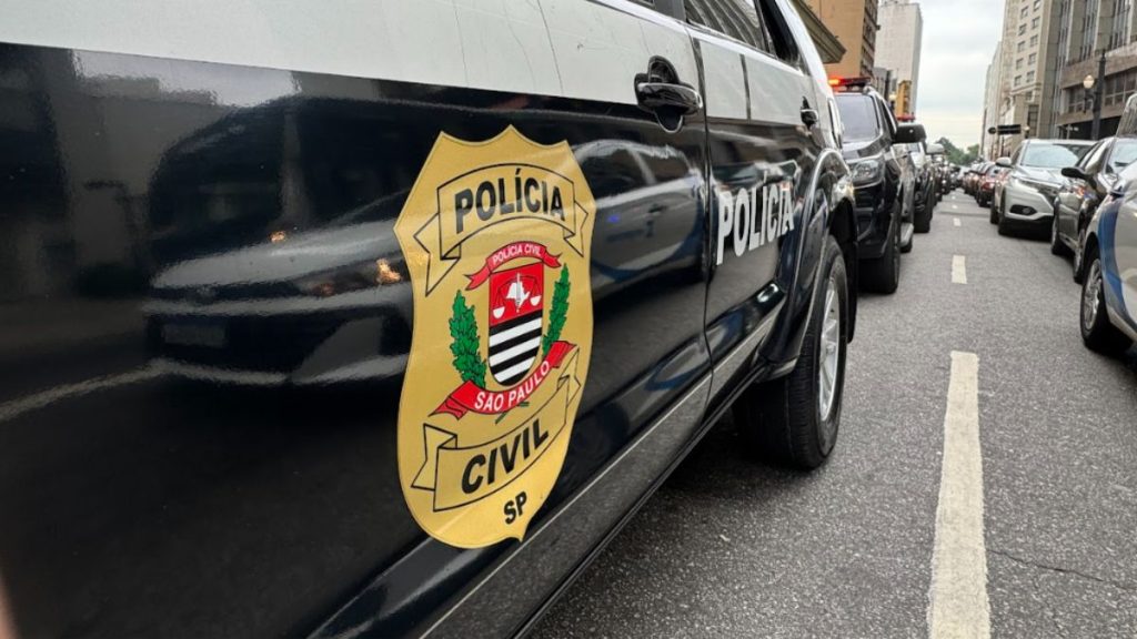 Polícia Civil durante operação contra sequestradores de motoristas em São Paulo