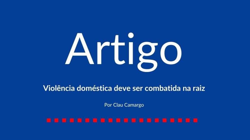 Arte padrão de artigo - conscientização e combate à violência doméstica contra mulheres