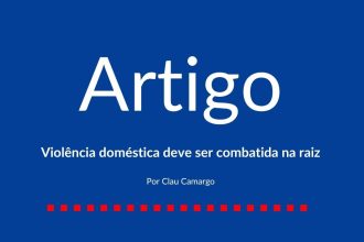 Arte padrão de artigo - conscientização e combate à violência doméstica contra mulheres