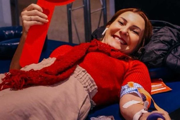 Voluntários participam da Campanha Sangue Bom durante ação de doação de sangue realizada na Câmara Municipal de São Bernardo
