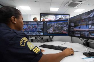 Viatura da Guarda Civil Municipal de São Bernardo durante patrulhamento, ação que integra as estratégias de combate aos roubos e reforço da segurança na cidade