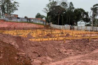 Obras da UBS Parque Imigrantes avançam em SBC