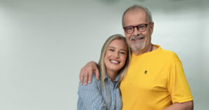 Aline Teixeira e Ricardo Teixeira