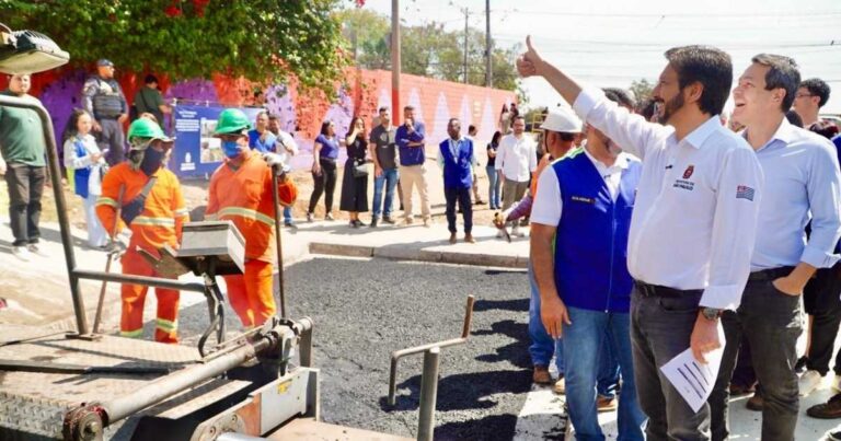São Paulo amplia obras de asfalto e infraestrutura em bairros da periferia