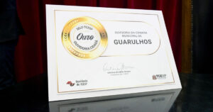 Câmara de Guarulhos recebe Selo Ouvidoria Cidadã na categoria Ouro concedido pelo TCE-SP