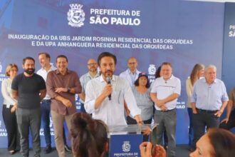 Prefeito Ricardo Nunes entrega nova UPA e UBS no Jardim Rosinha, na região de Perus, em São Paulo
