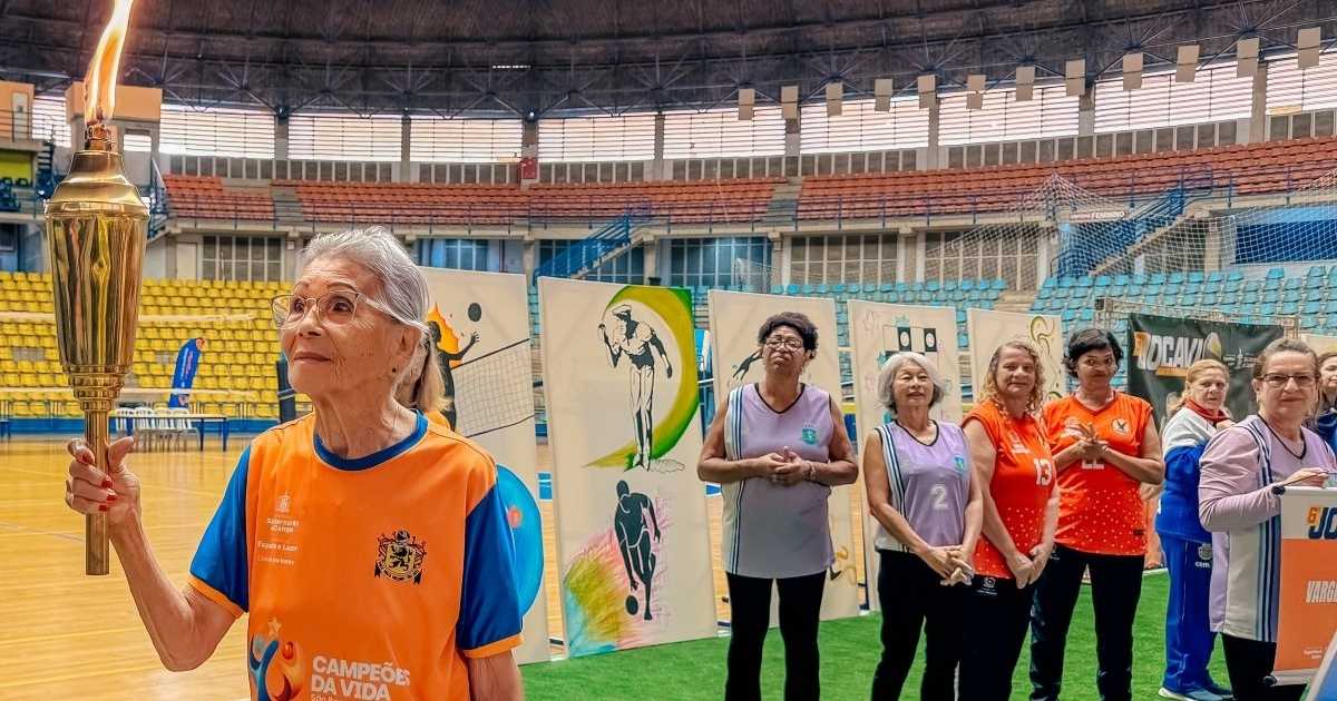 São Bernardo reúne 1,6 mil atletas da terceira idade no Jocavi